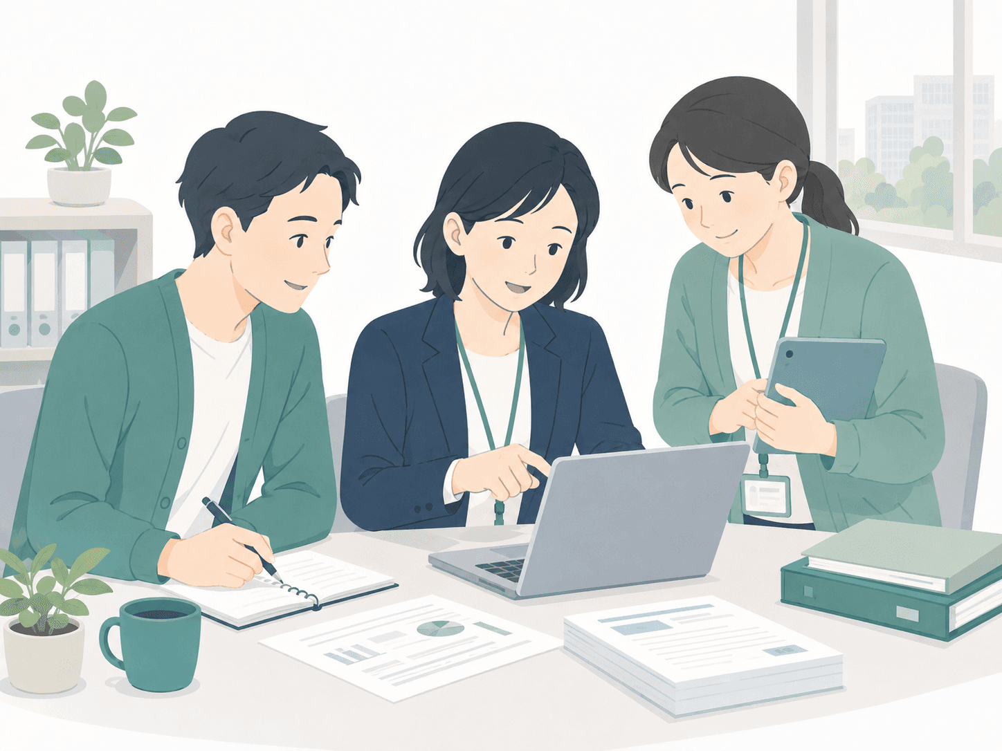 介護・福祉・後見実務に関わる方の意見をもとに改善するイメージ